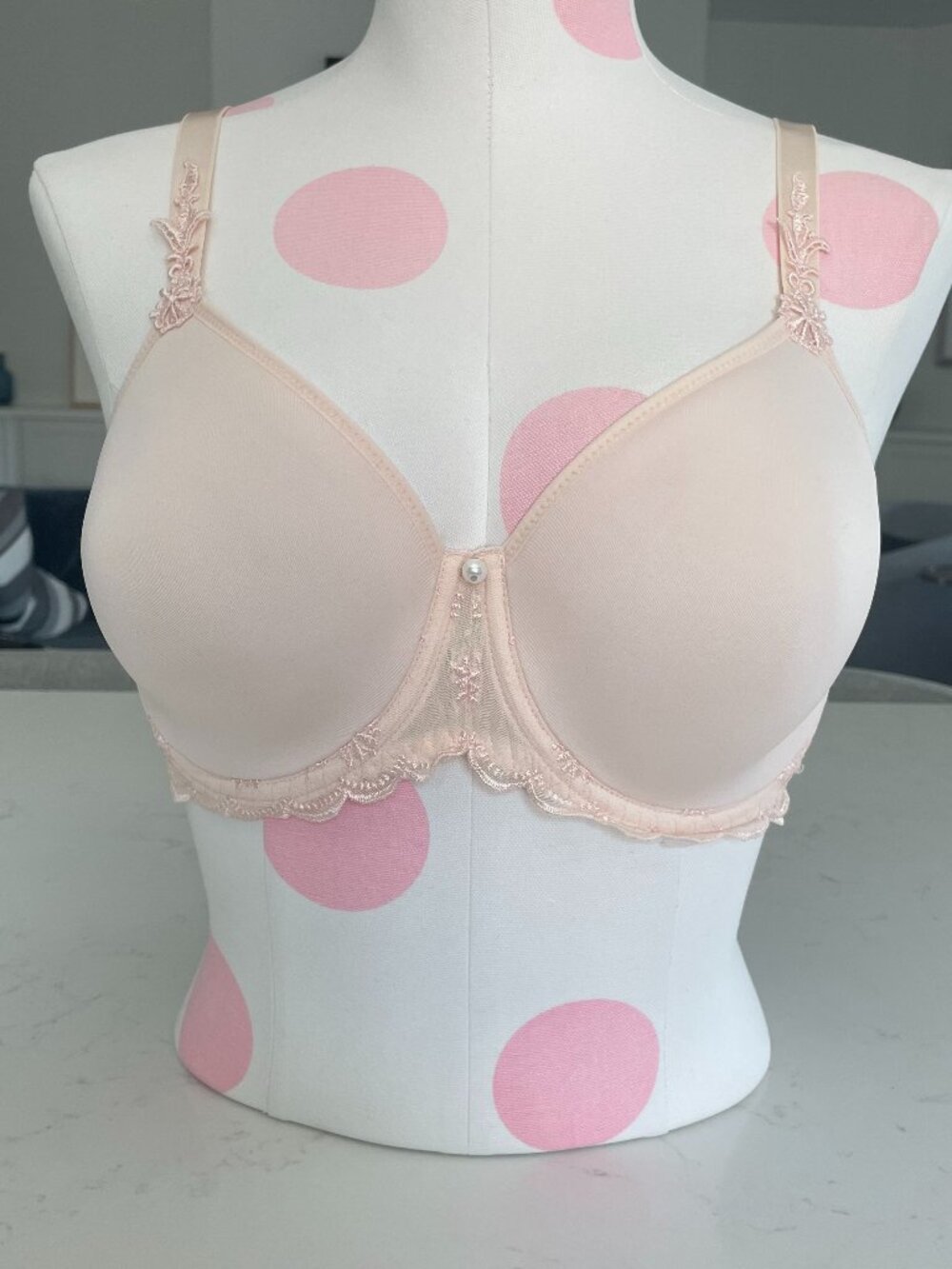 Antinea by Lise Charmel Exactement Chic Underwire Spacer Bra DC2699 Pink 34E